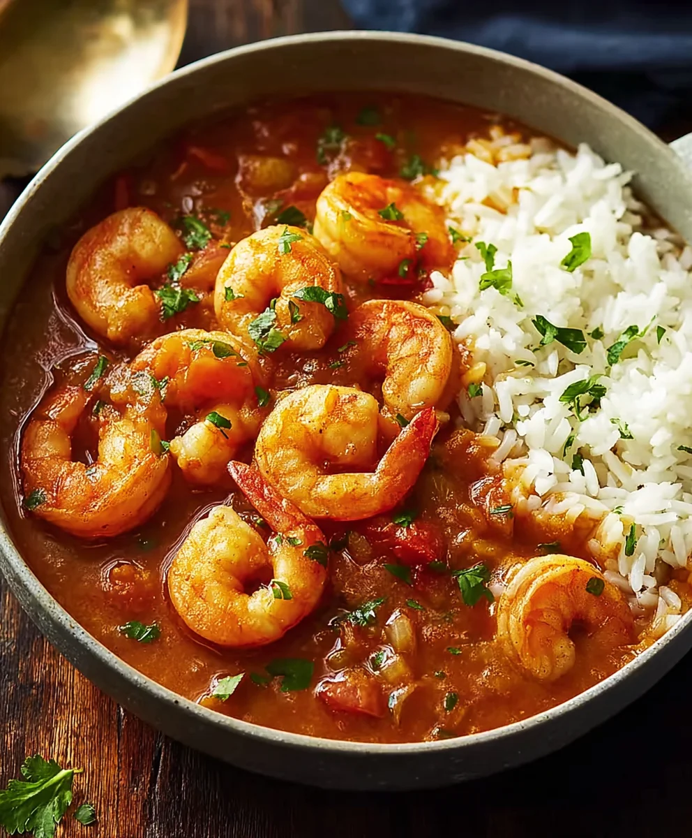 Shrimp Étouffée - Rich & Flavorful Creole Comfort Food