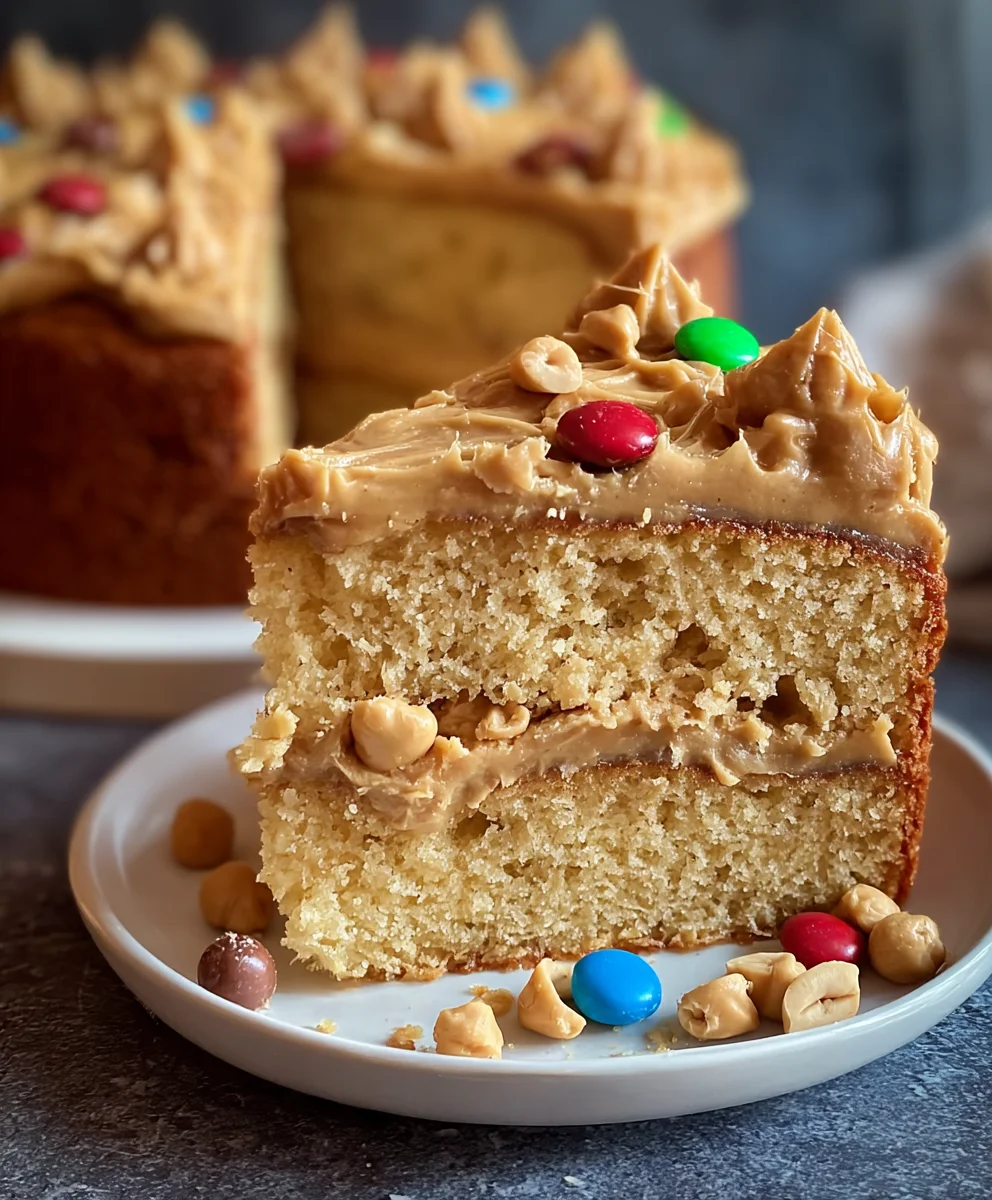 Best Peanut Butter Cake Recipe-Easy & Delicious
