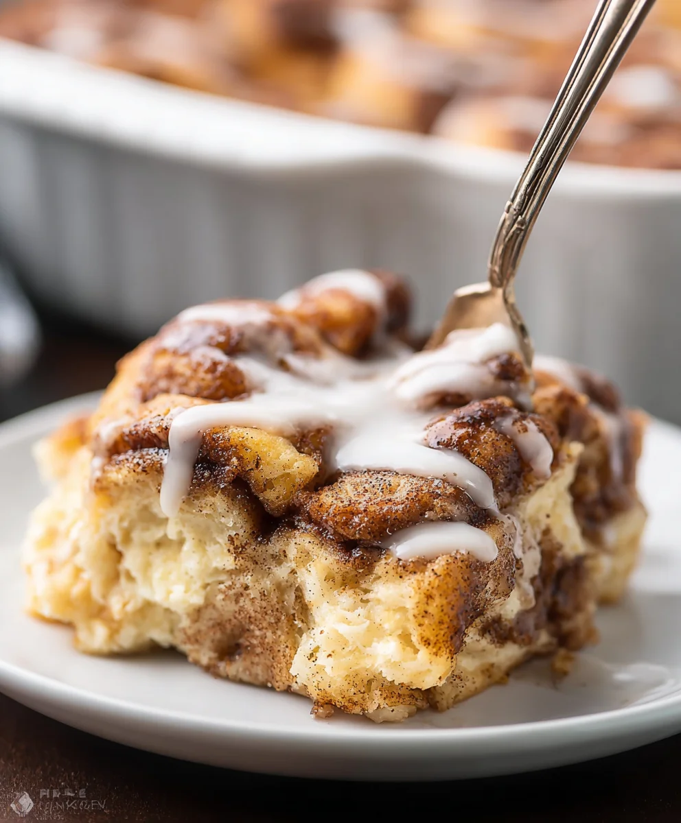Easy Cinnamon Roll Casserole Delicious Ingredients
