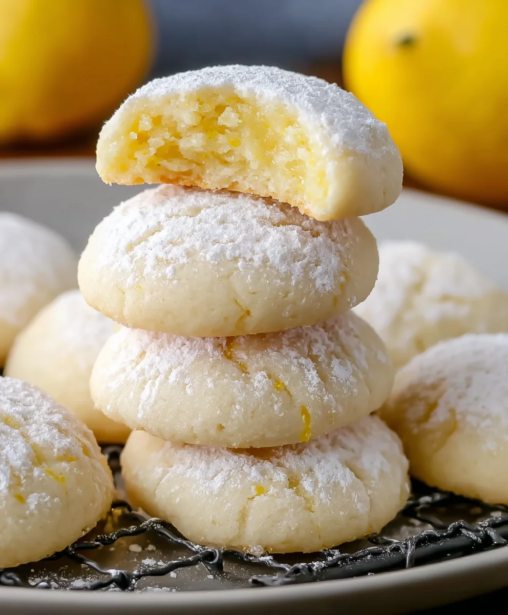 Lemon Meltaway Cookies - Melt-in-Your-Mouth Delicious
