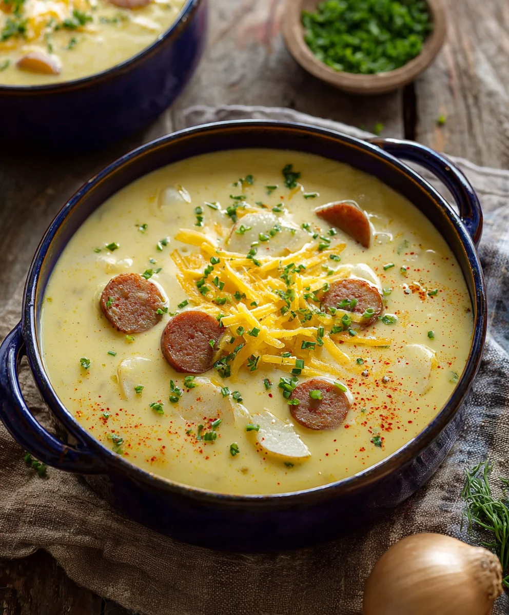 Spicy Cajun Potato Soup- Creamy & Hearty Comfort Food