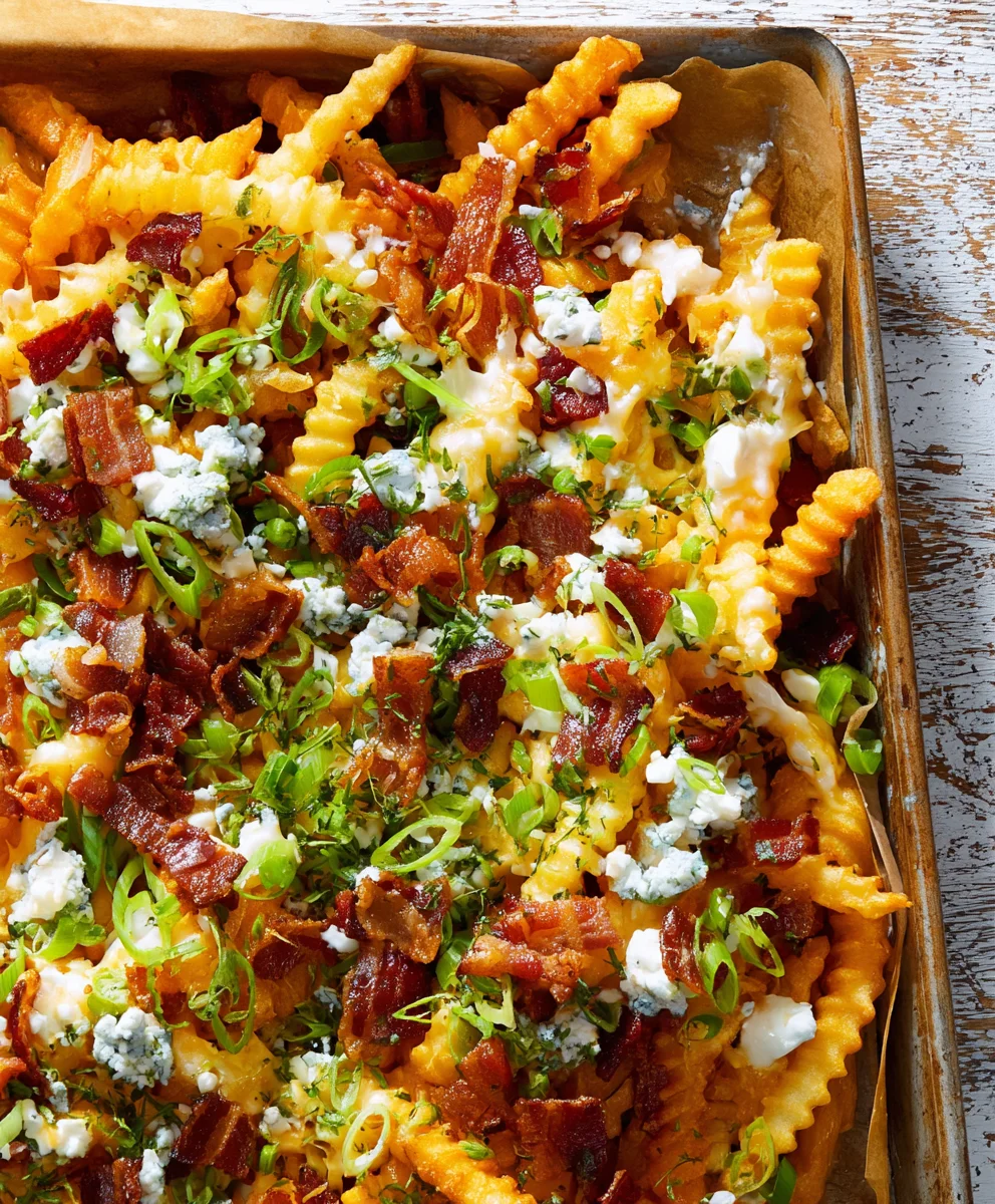 Best Loaded Fries Recipe - Easy & Delicious Beef Topping