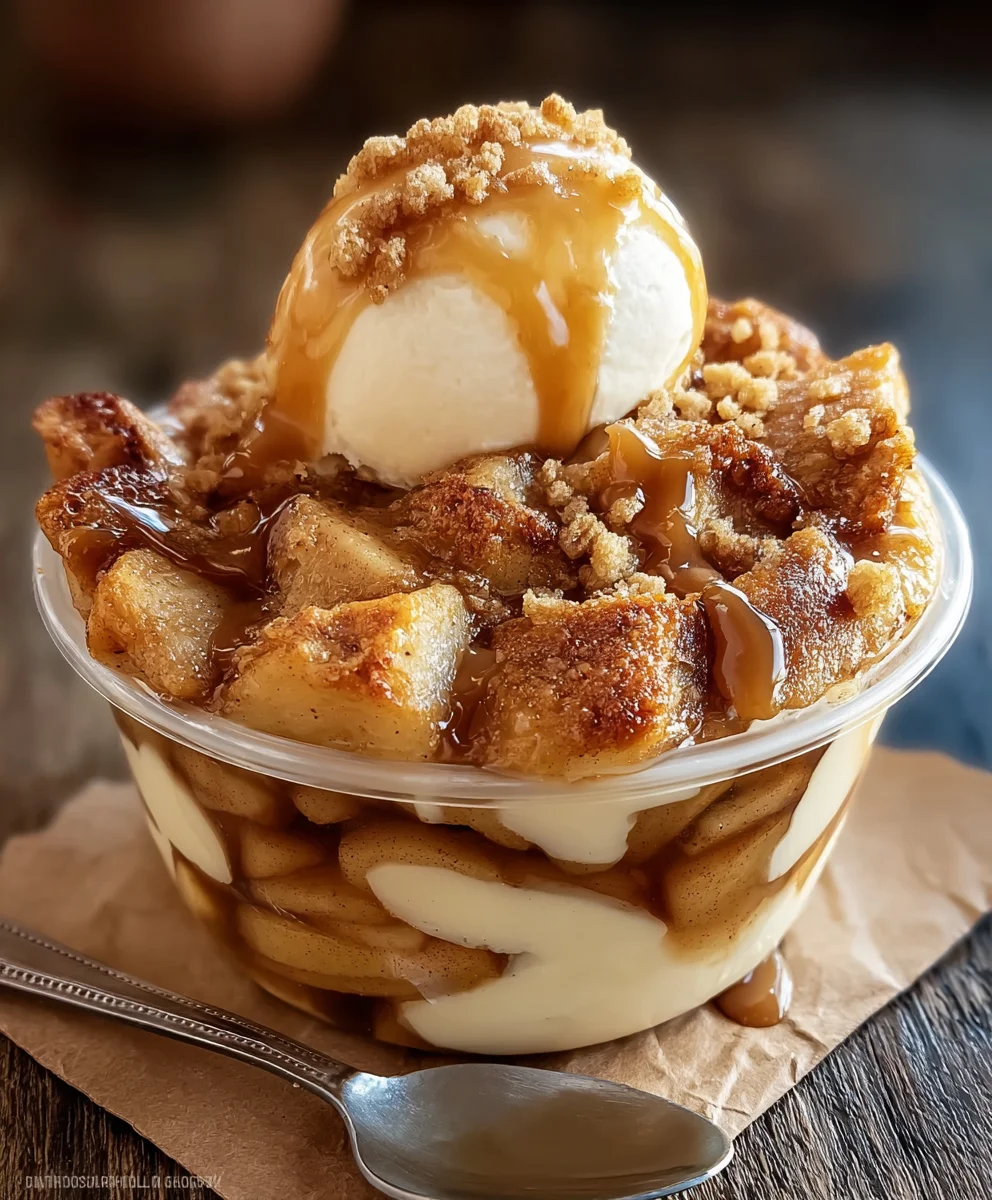 Easy Apple Pie Pudding Recipe - Comfort Dessert