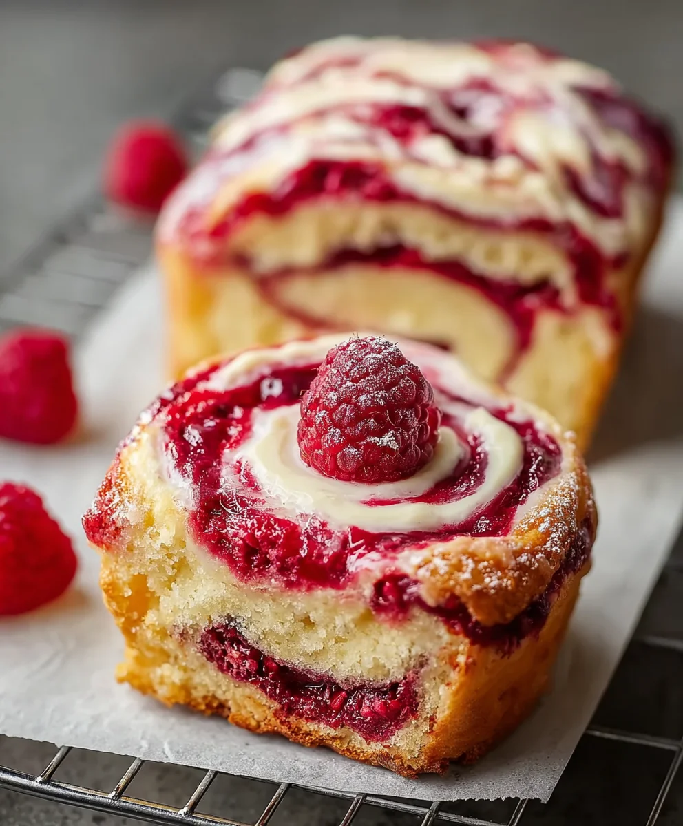 Raspberry Vanilla Swirls-Easy & Delicious Recipe
