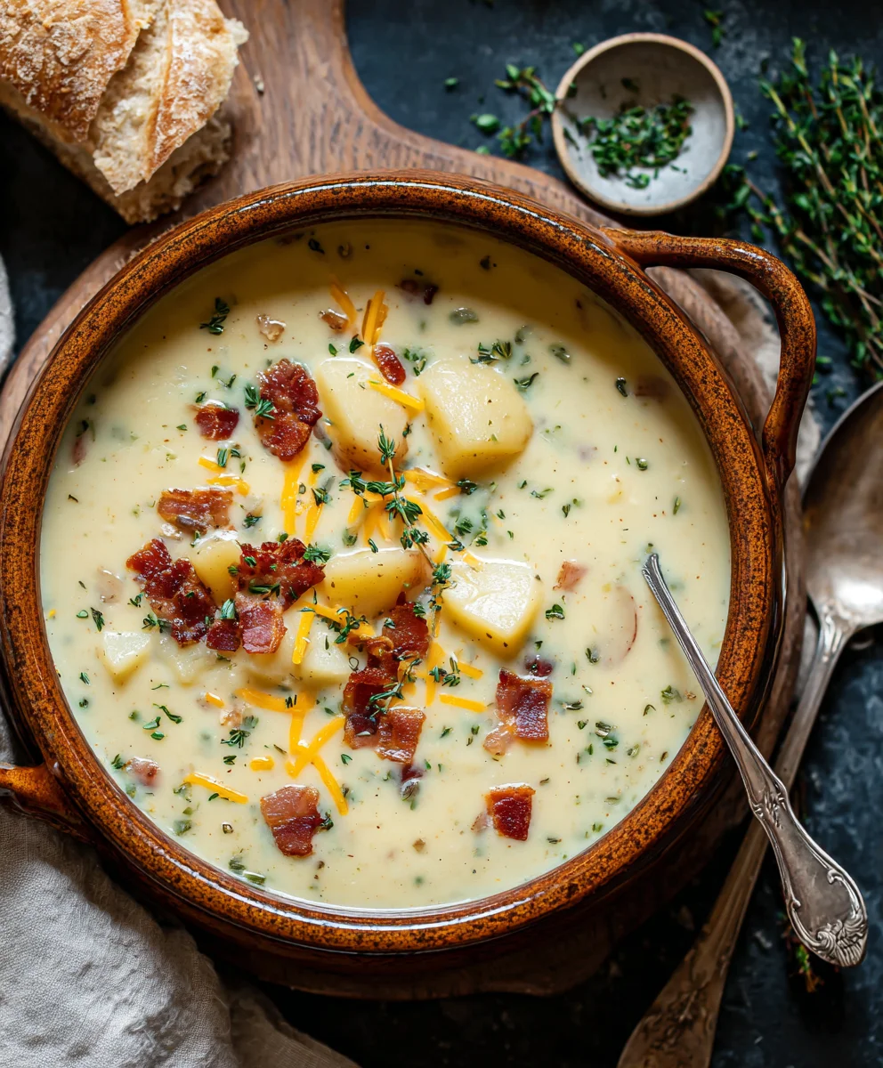 Outback Potato Soup-Hearty & Delicious Beef Recipe