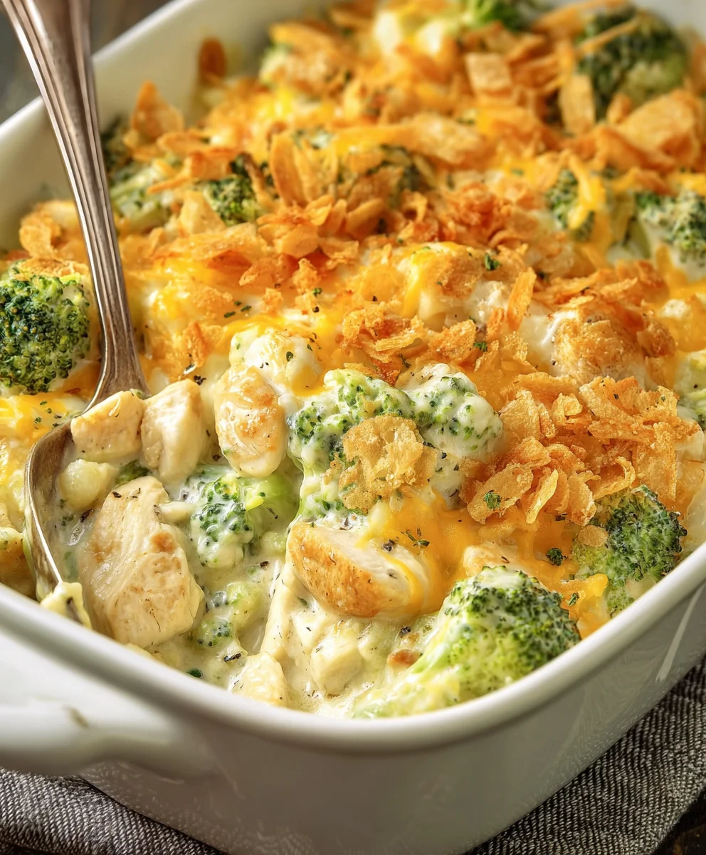 Easy Cheesy Chicken Casserole Recipe
