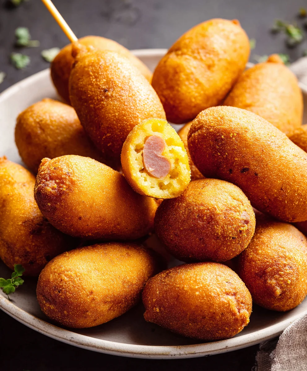 Easy Homemade Beef Mini Corndogs Recipe