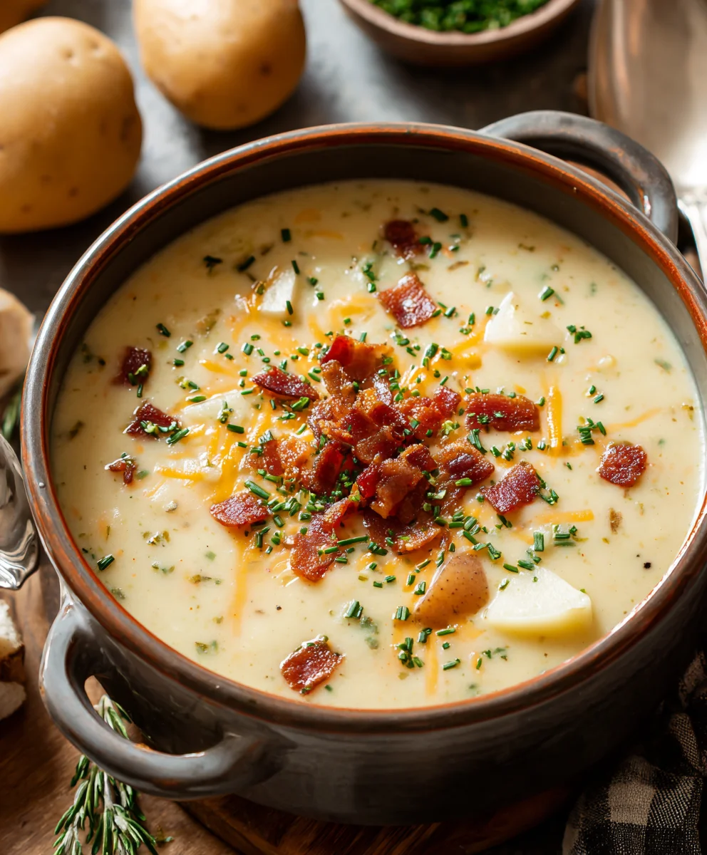 Outback Potato Soup-Hearty & Delicious Beef Recipe