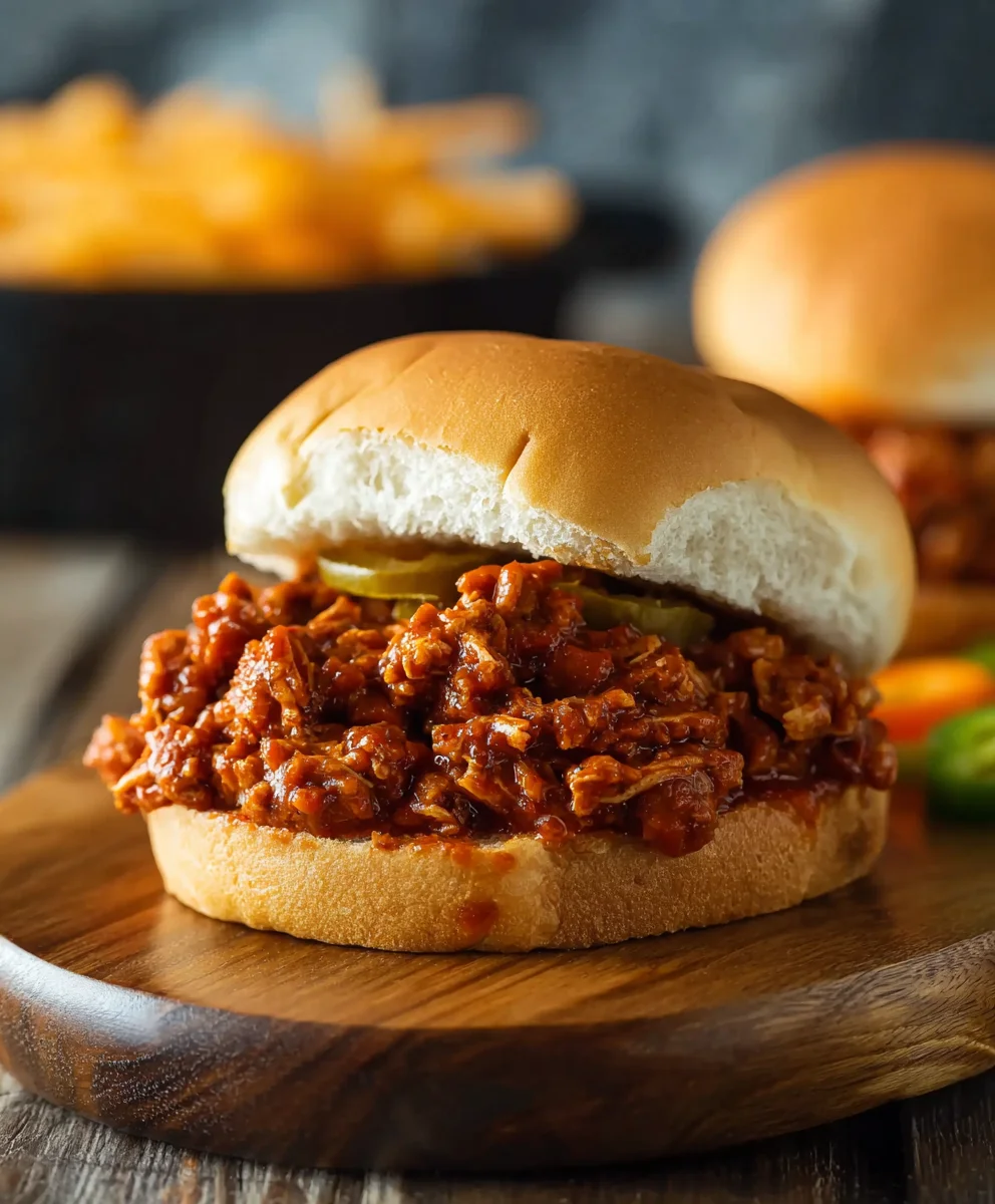 Cajun Chicken Sloppy Joes- Flavorful & Easy Recipe