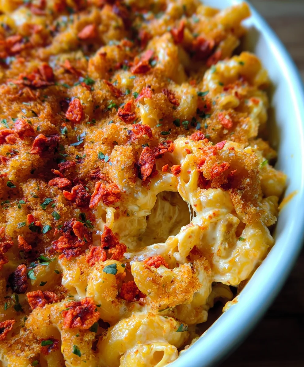 Spicy Hot Cheetos Mac and Cheese Recipe-Easy Comfort Food