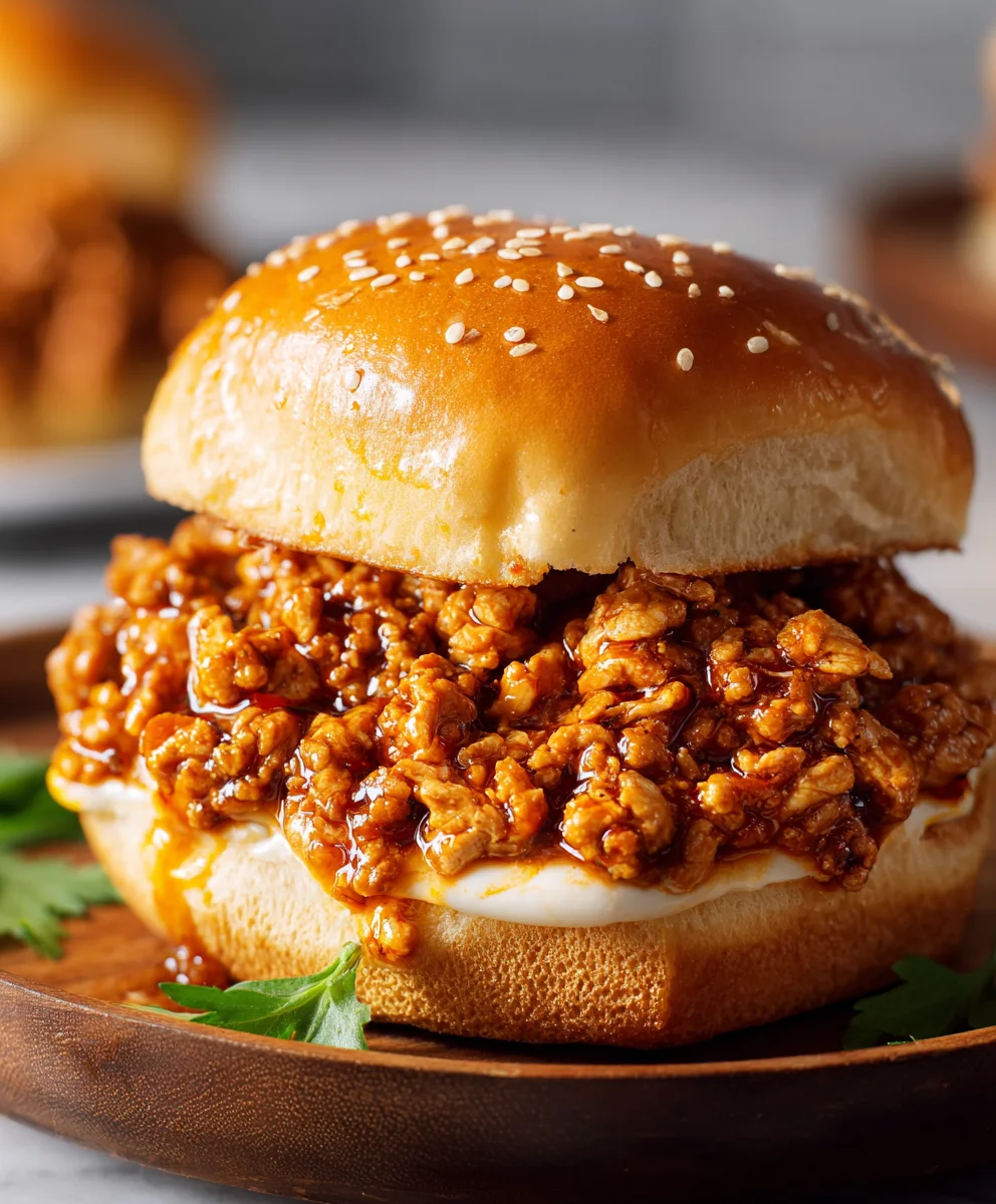 Cajun Chicken Sloppy Joes- Flavorful & Easy Recipe