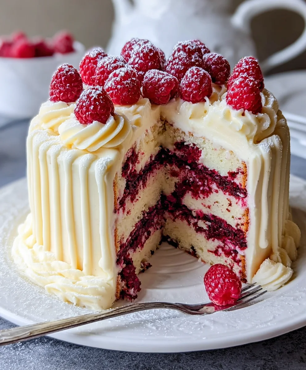 White Chocolate Raspberry Dream Cake-Non-Non-Non-Alcoholic Alternativeic