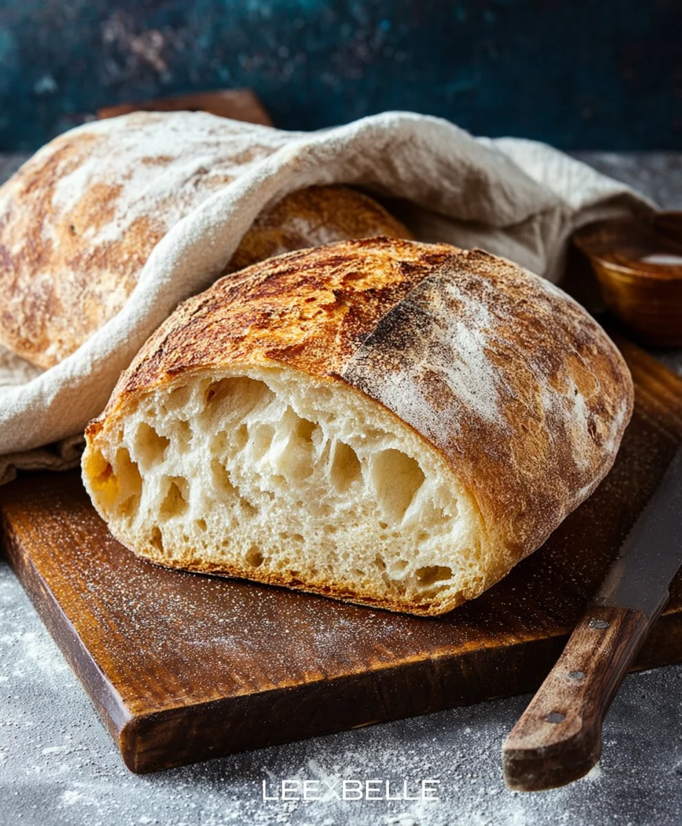 Easy Rustic Bread Recipe- Homemade Comfort Food
