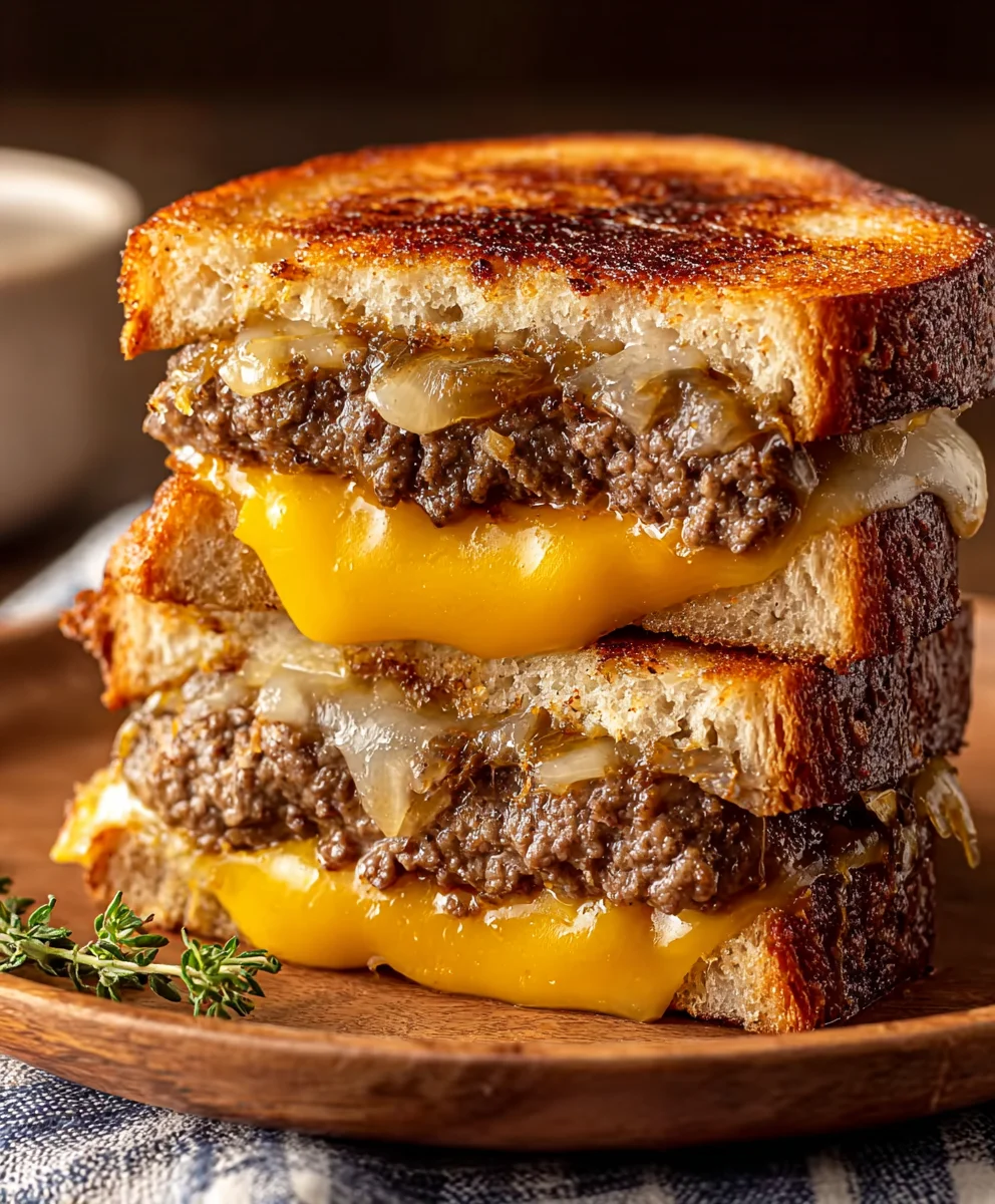 Classic Beef Patty Melt Recipe- Easy Comfort Food