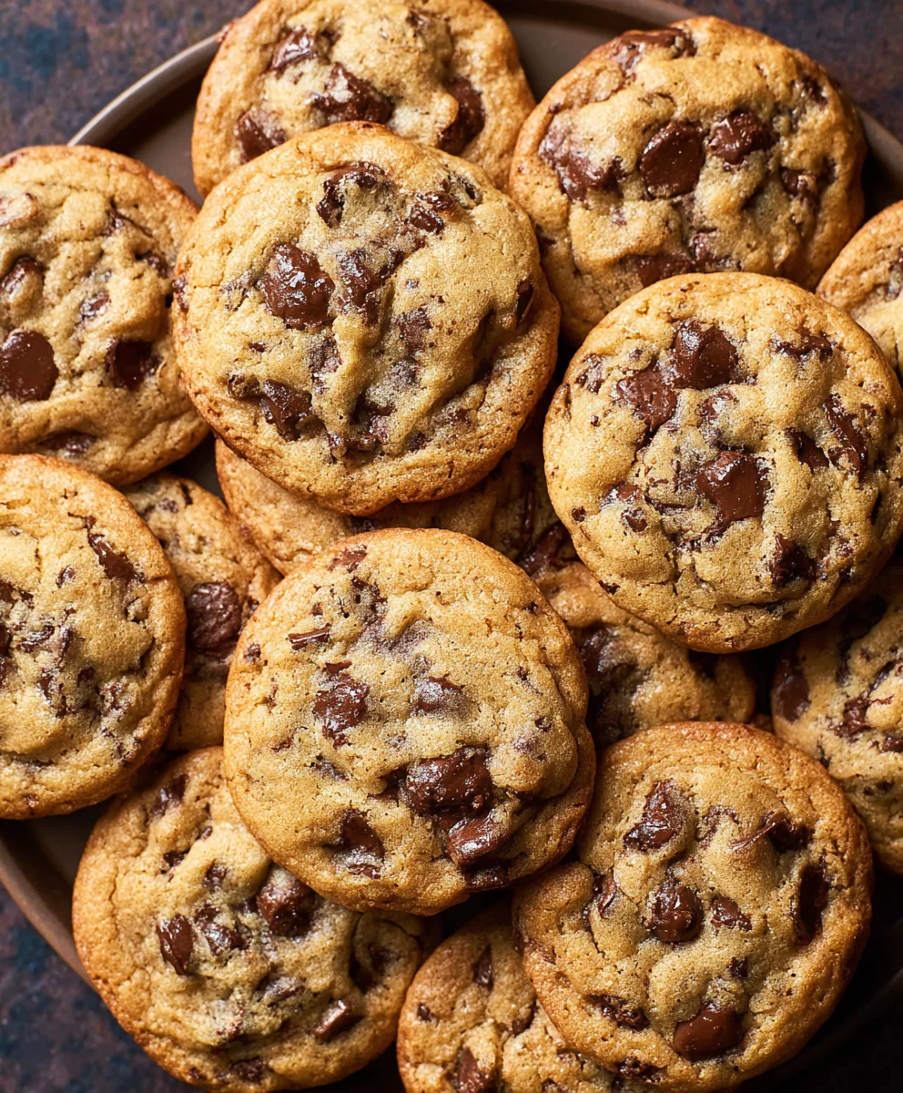 Bakery Style Chocolate Chip Cookies-Perfect Chewy Treat
