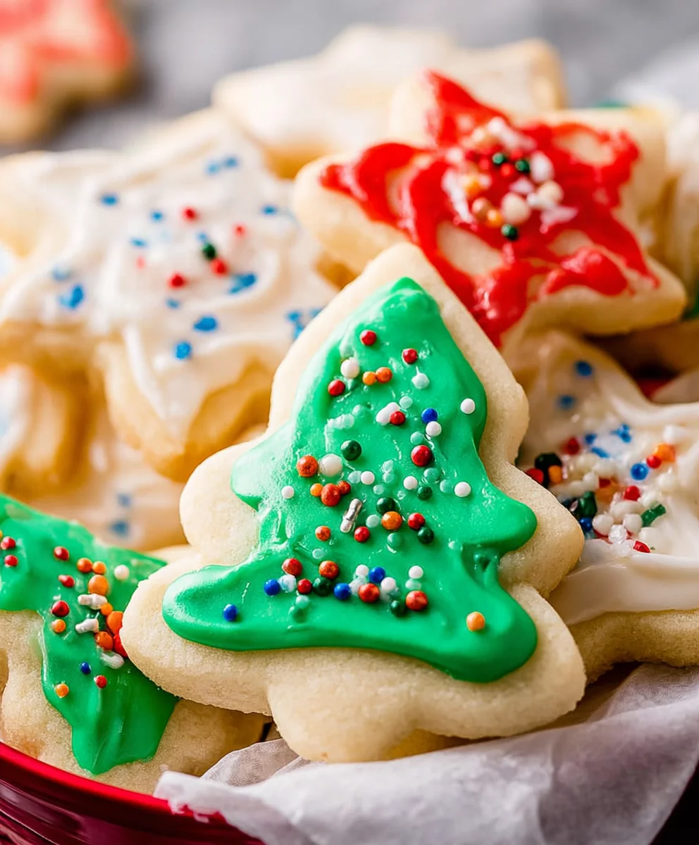 Soft Cutout Sugar Cookies- Perfect Holiday Baking