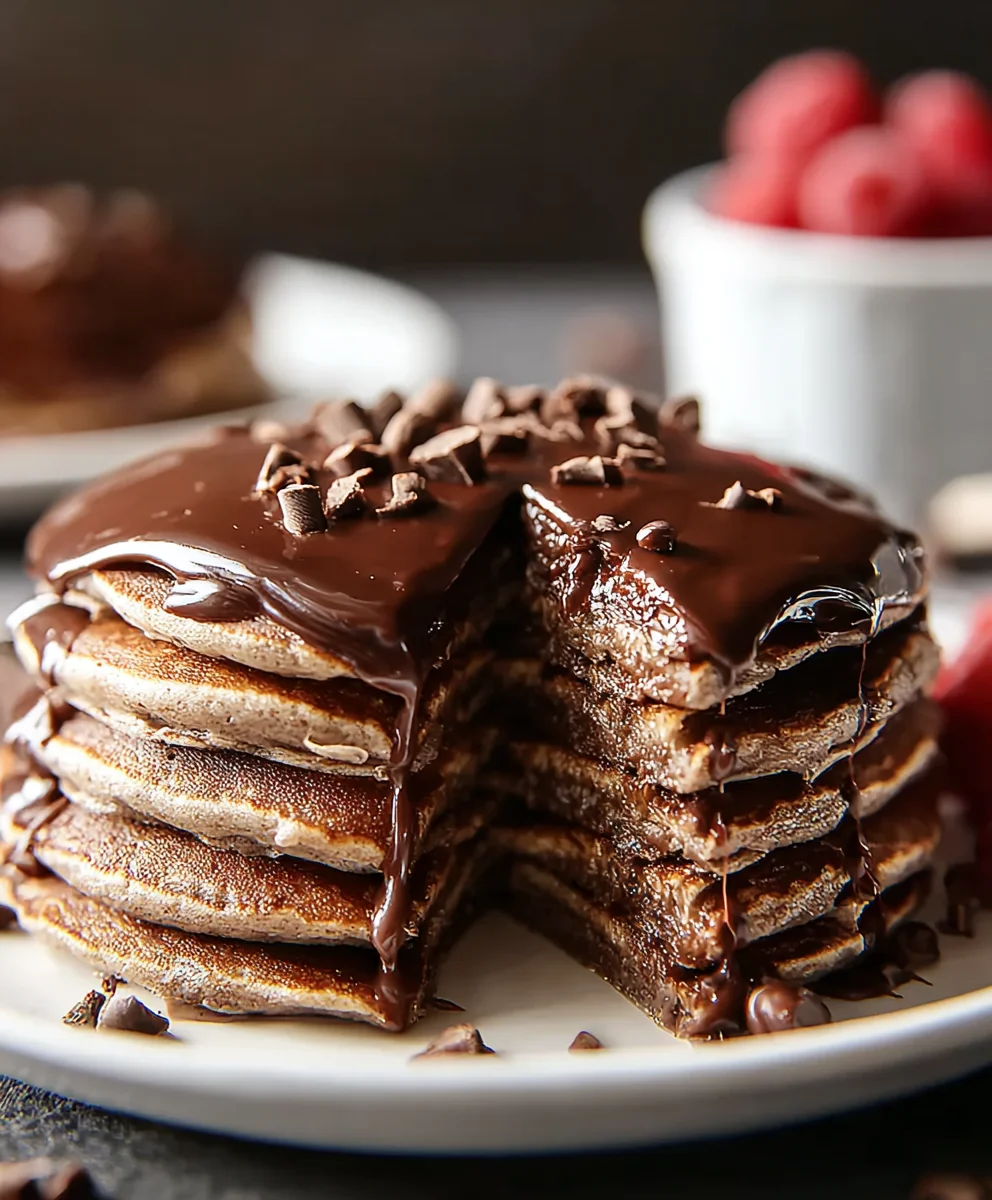 Nutella Pancakes - Easy Decadent Breakfast Treat