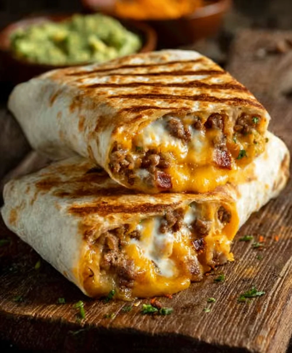Ultimate Grilled Cheese Burrito Recipe- Easy & Delicious