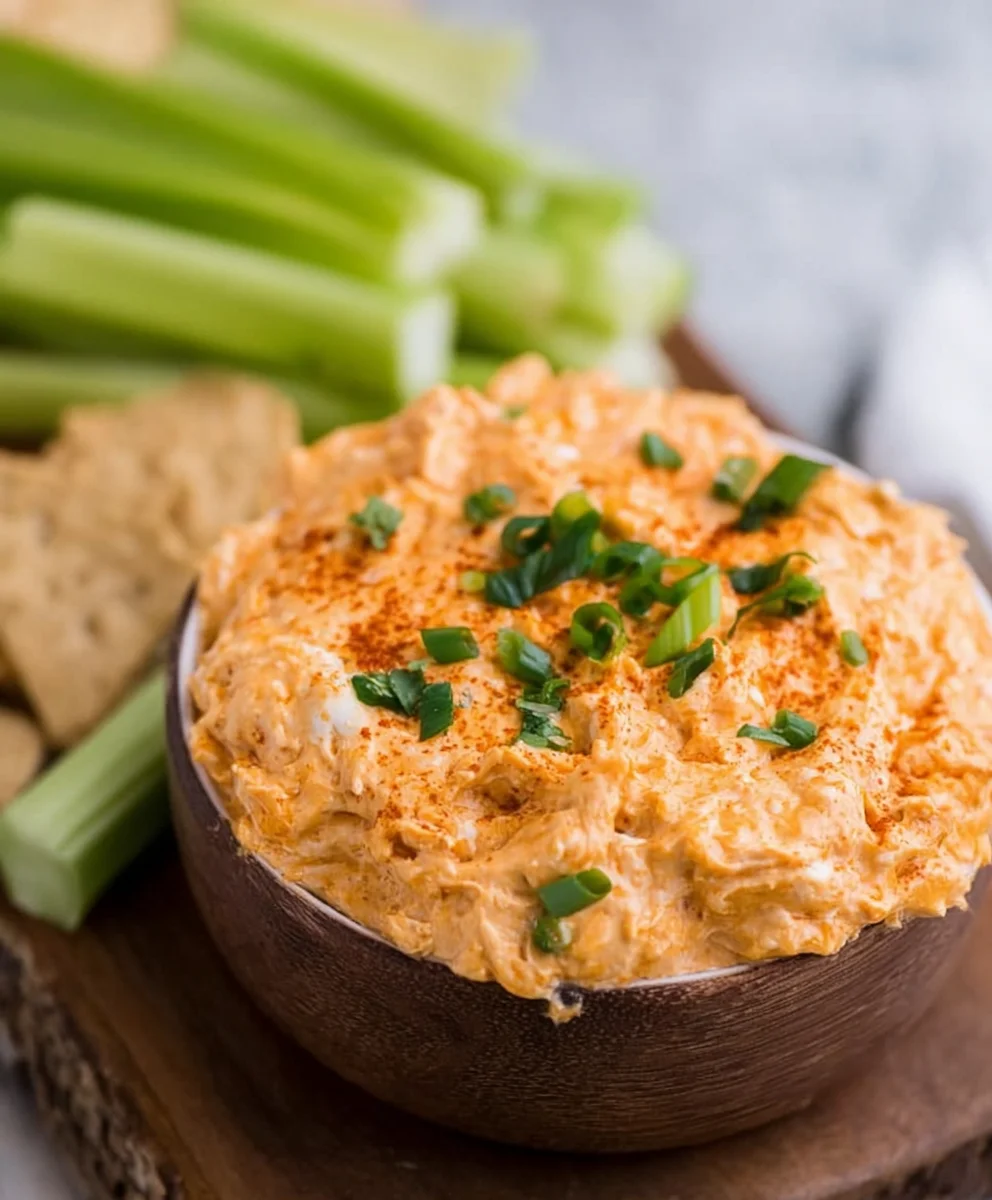 Easy Crockpot Buffalo Chicken Dip Recipe
