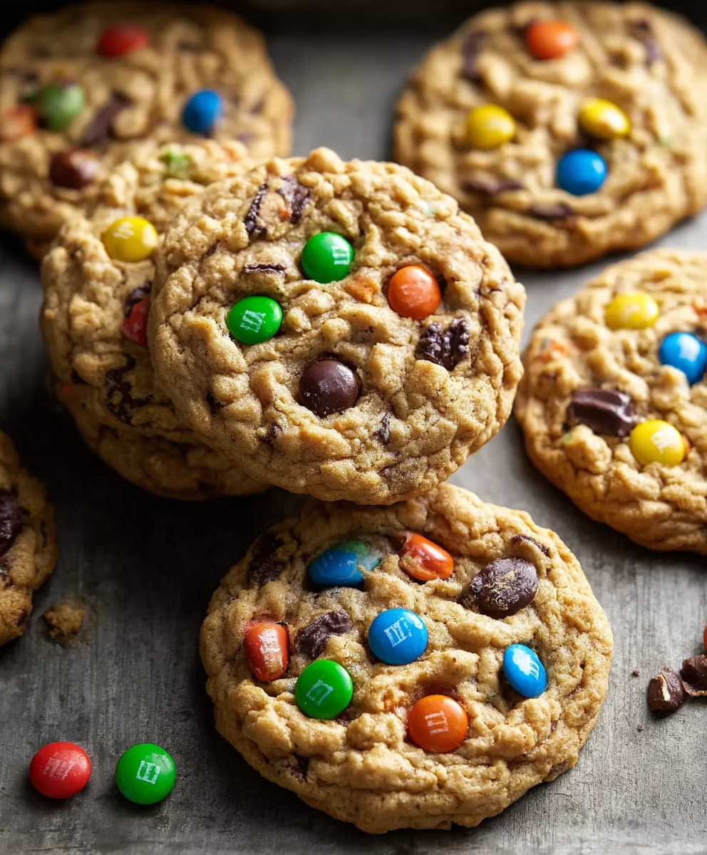 Best Monster Cookies Recipe - Easy Chewy Cookies