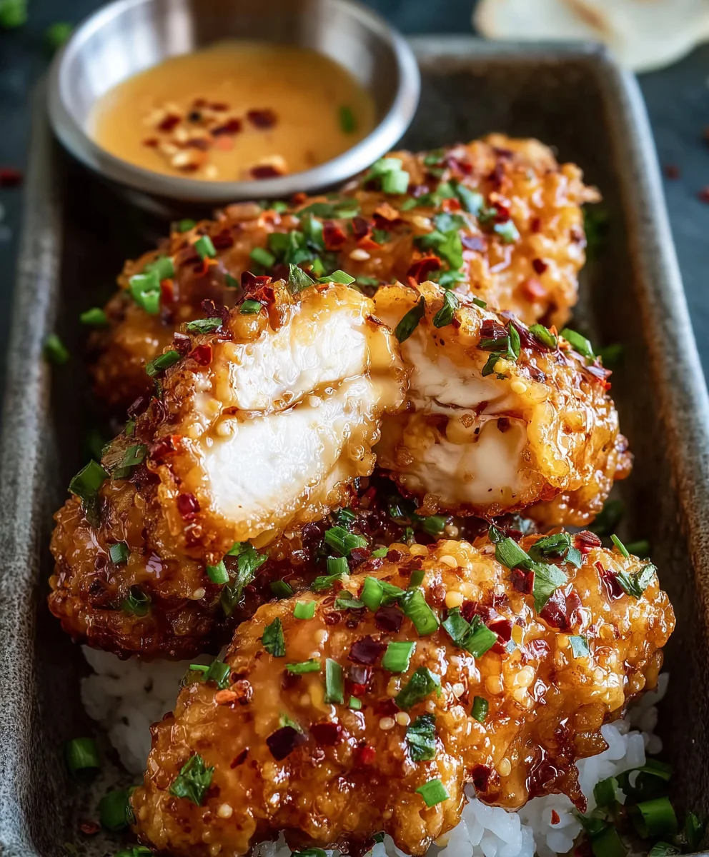 Spicy Bang Bang Chicken Recipe- Easy & Delicious