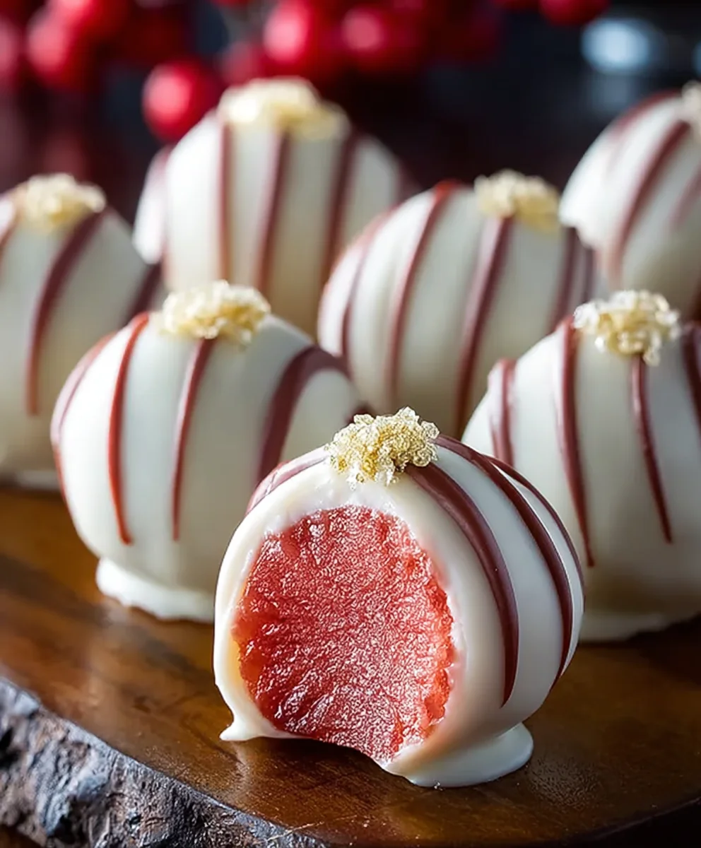 Cbeef hampagne Strawberry Beef Cake Balls Recipe - Easy Treat