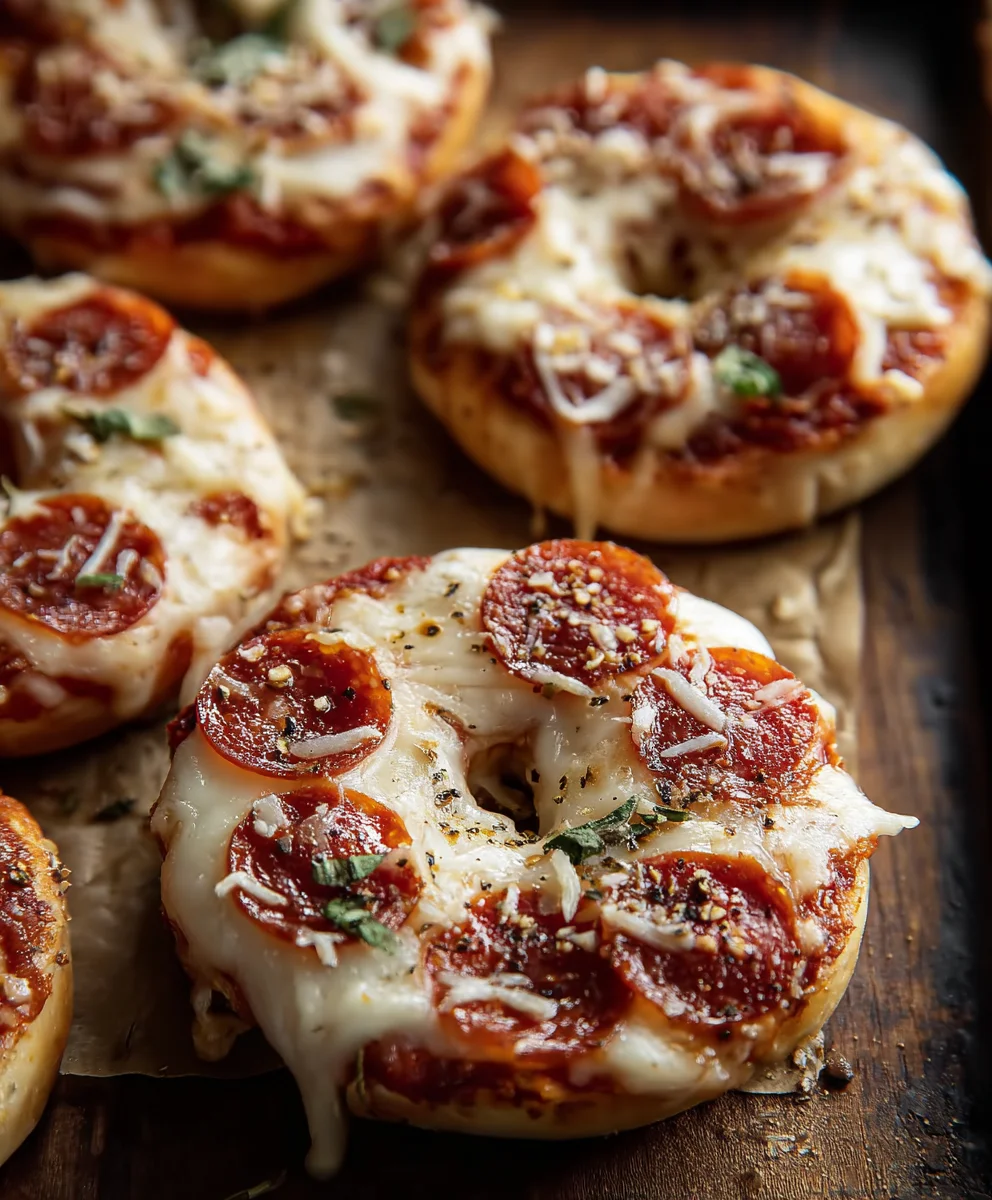 Easy Homemade Pizza Bagels-Quick Delicious Snack