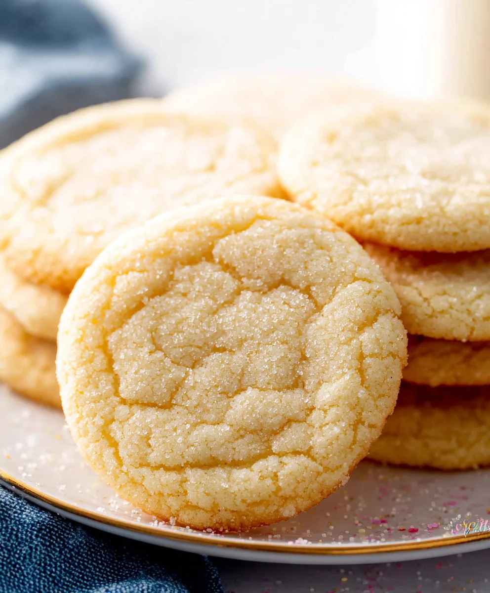 Chewy Sugar Cookies-Easy-Best Recipe Ever