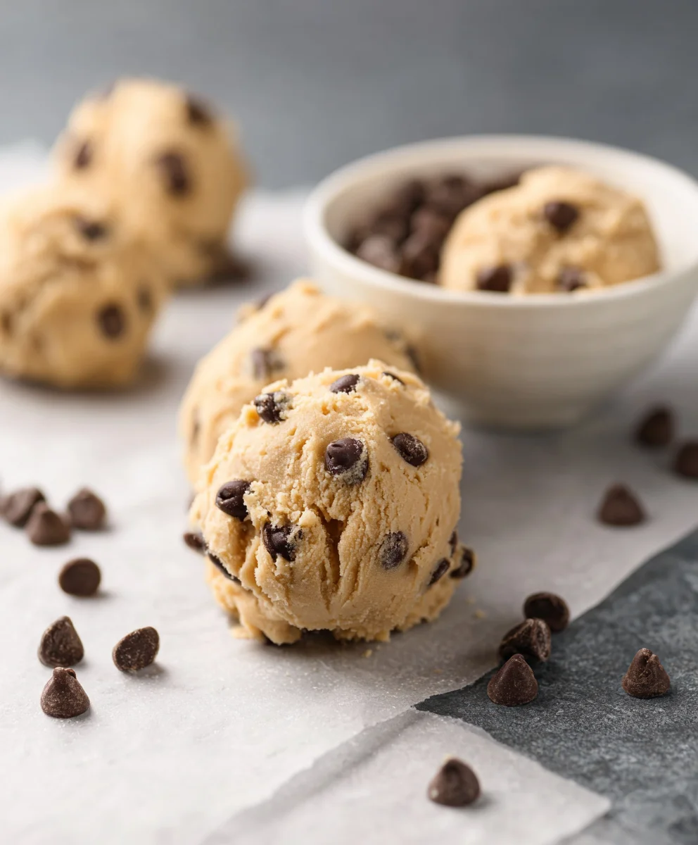 Safe Edible Cookie Dough-No Bake Recipe