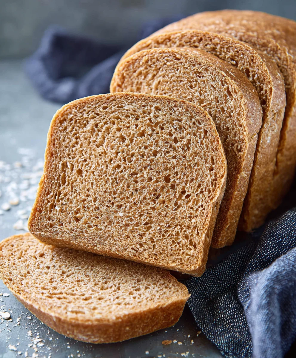Easy Whole Wheat Bread Recipe - Healthy & Delicious