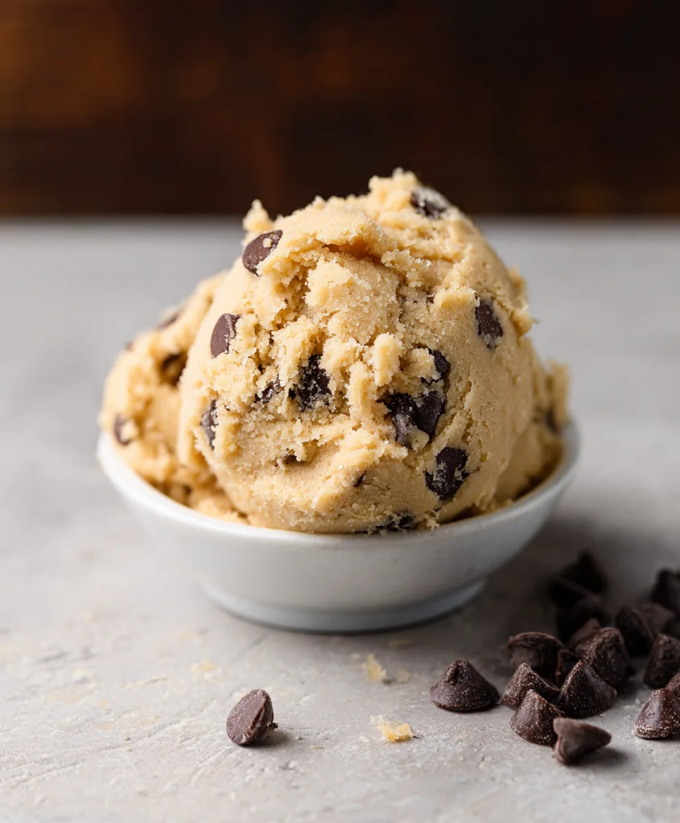 Safe Edible Cookie Dough-No Bake Recipe