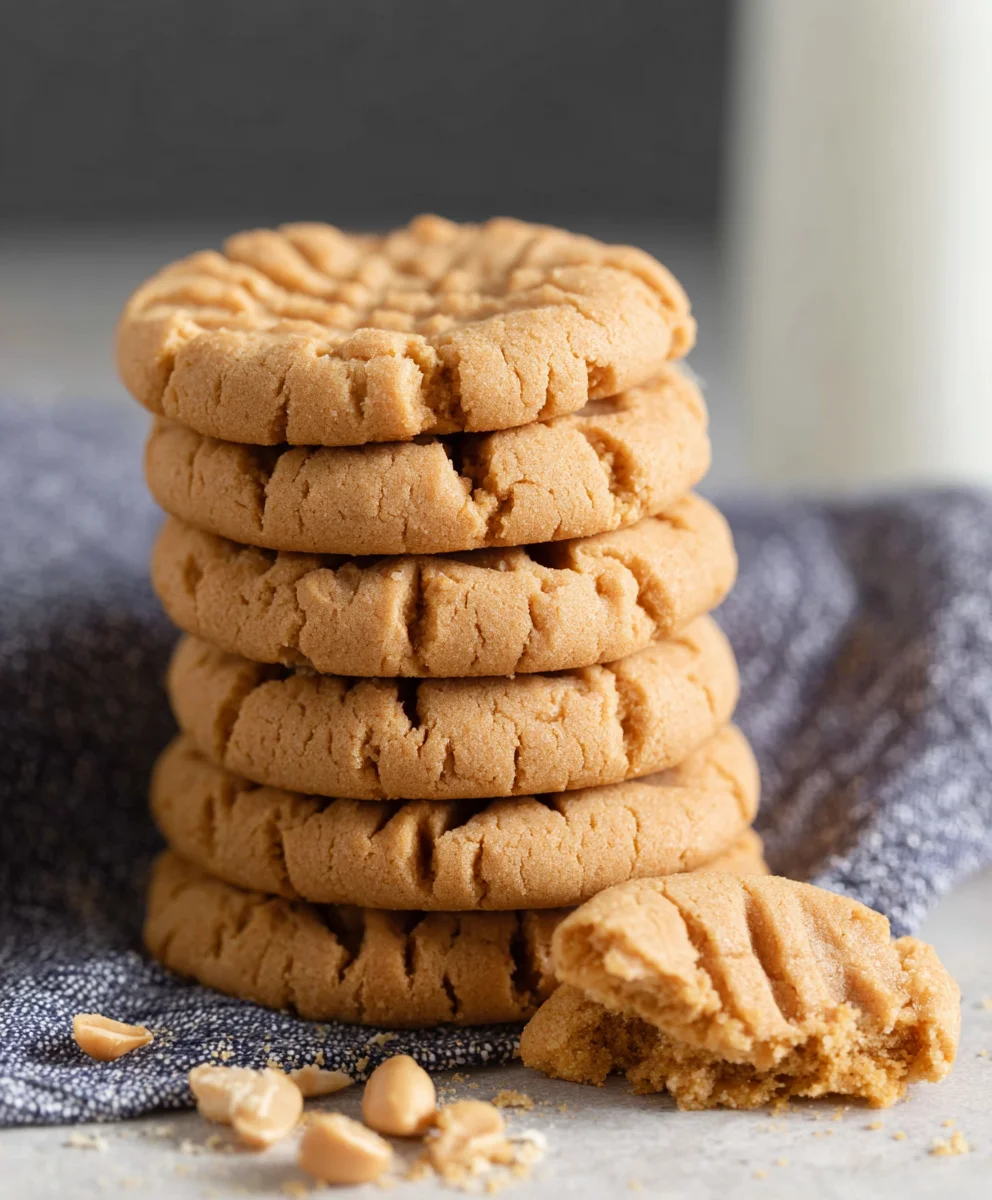 Classic Peanut Butter Cookies-Easy Recipe
