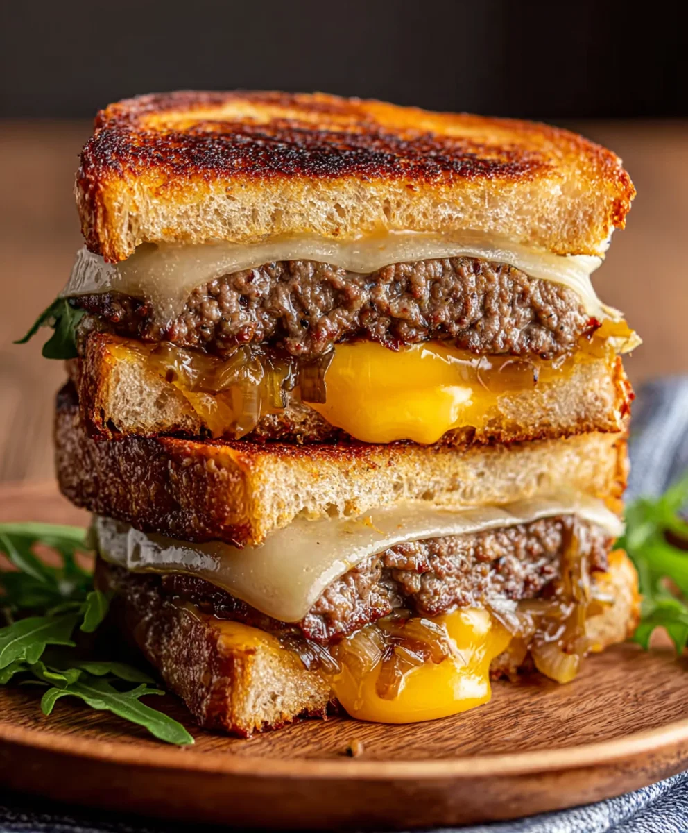 Classic Beef Patty Melt Recipe- Easy Comfort Food