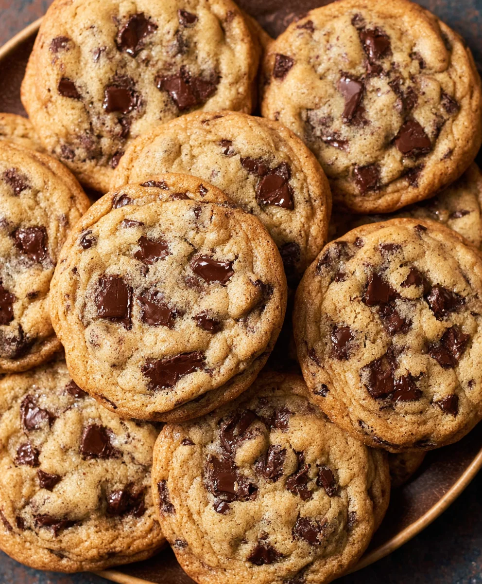 Bakery Style Chocolate Chip Cookies-Perfect Chewy Treat