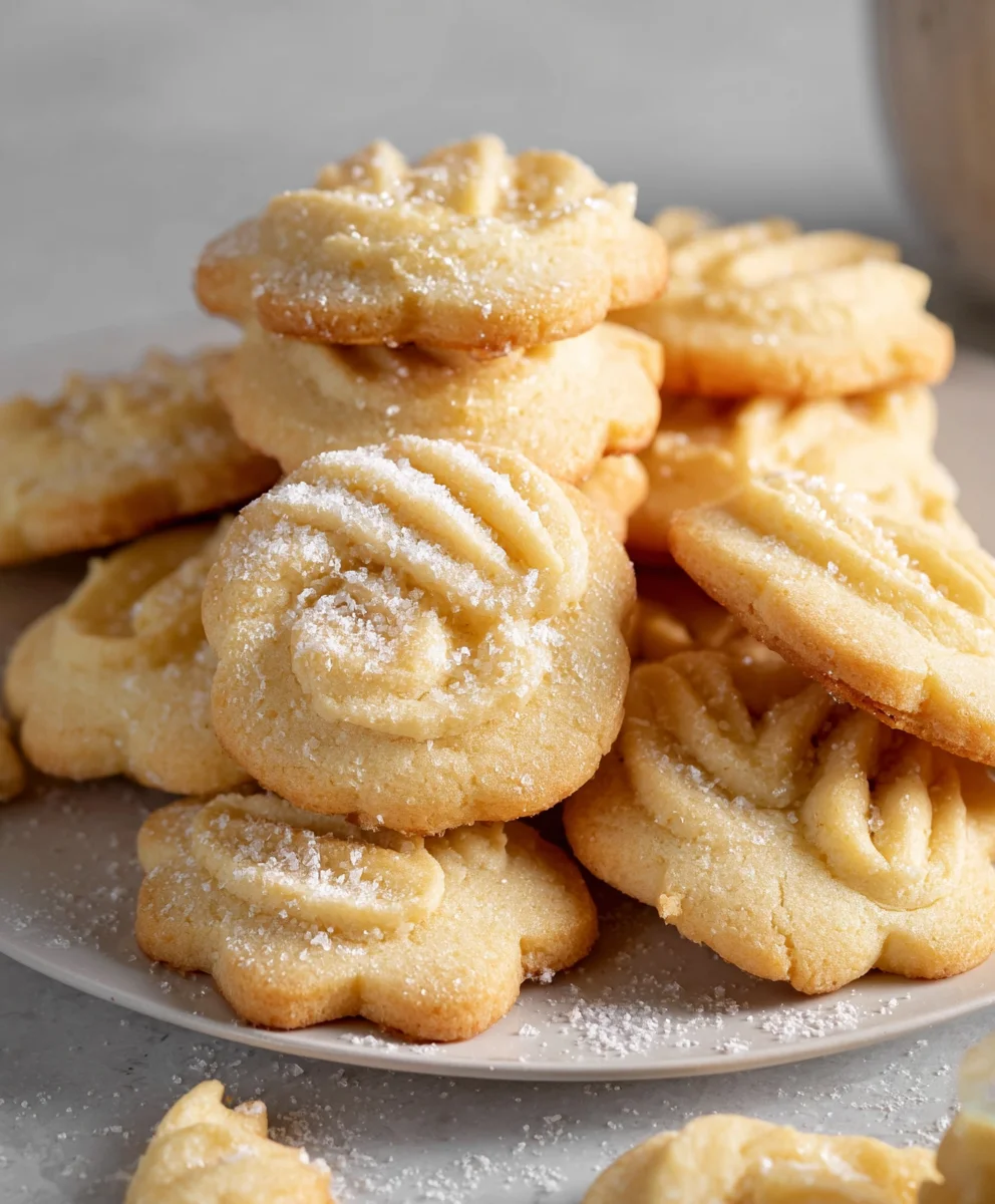 Melt-in-your-mouth Danish Butter Cookies Recipe
