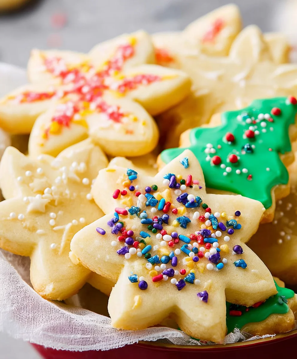 Soft Cutout Sugar Cookies- Perfect Holiday Baking