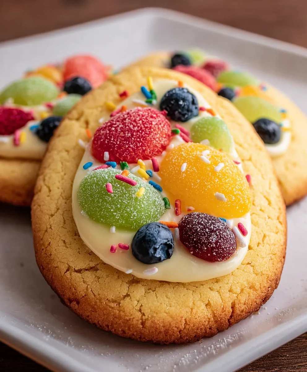 Easter Egg Fruit Cookies - Delicious & Easy Recipe