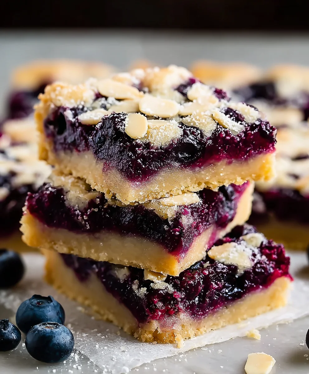 Blueberry Pie Cookie Bars-Easy No Fuss Recipe
