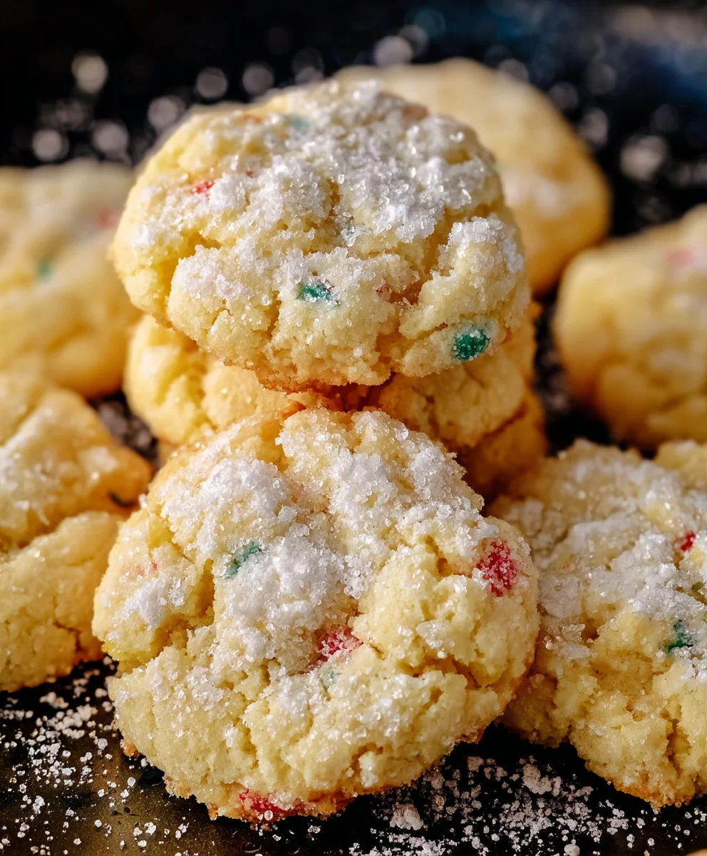 Christmas Gooey Butter Cookies-Festive & Easy Recipe