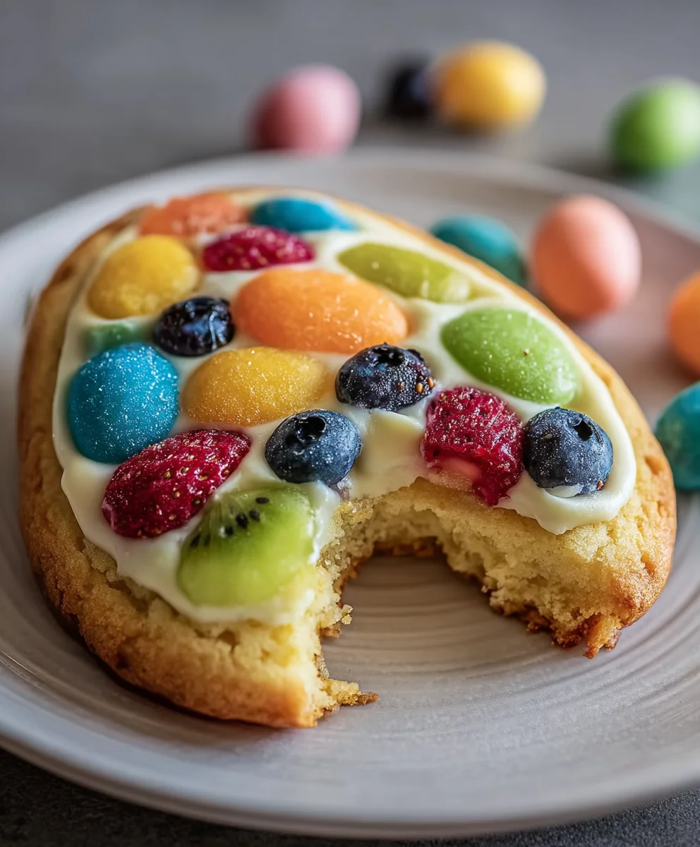 Easter Egg Fruit Cookies - Delicious & Easy Recipe