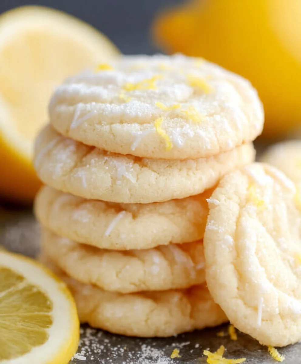 Easy Lemon Sugar Cookies Recipe-Simple & Sweet