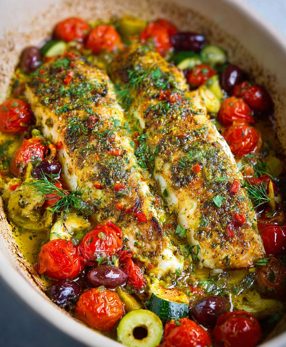 Easy Mediterranean Baked Beef Delight