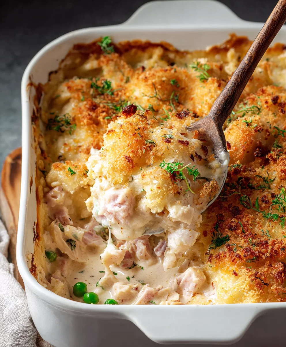 Creamy Beef Cordon Bleu Casserole Recipe