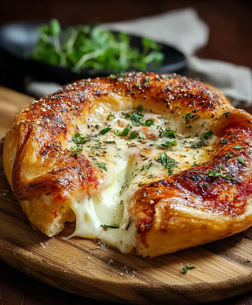 Gooey Stuffed Brie Cheese Pizza Recipe-Easy & Delicious