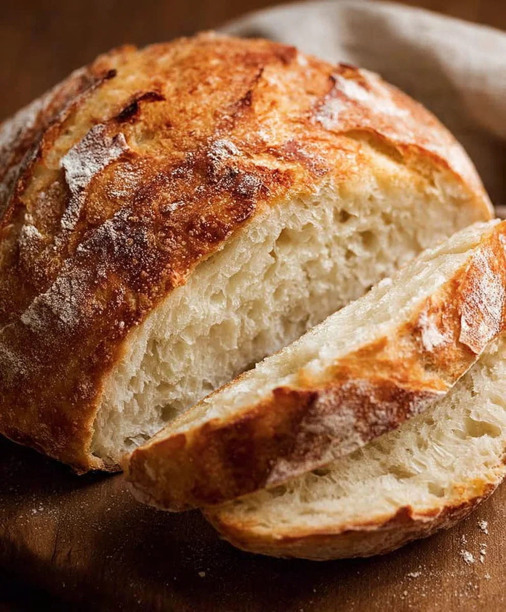 Easiest No-Knead Artisan Bread - Quick & Delicious