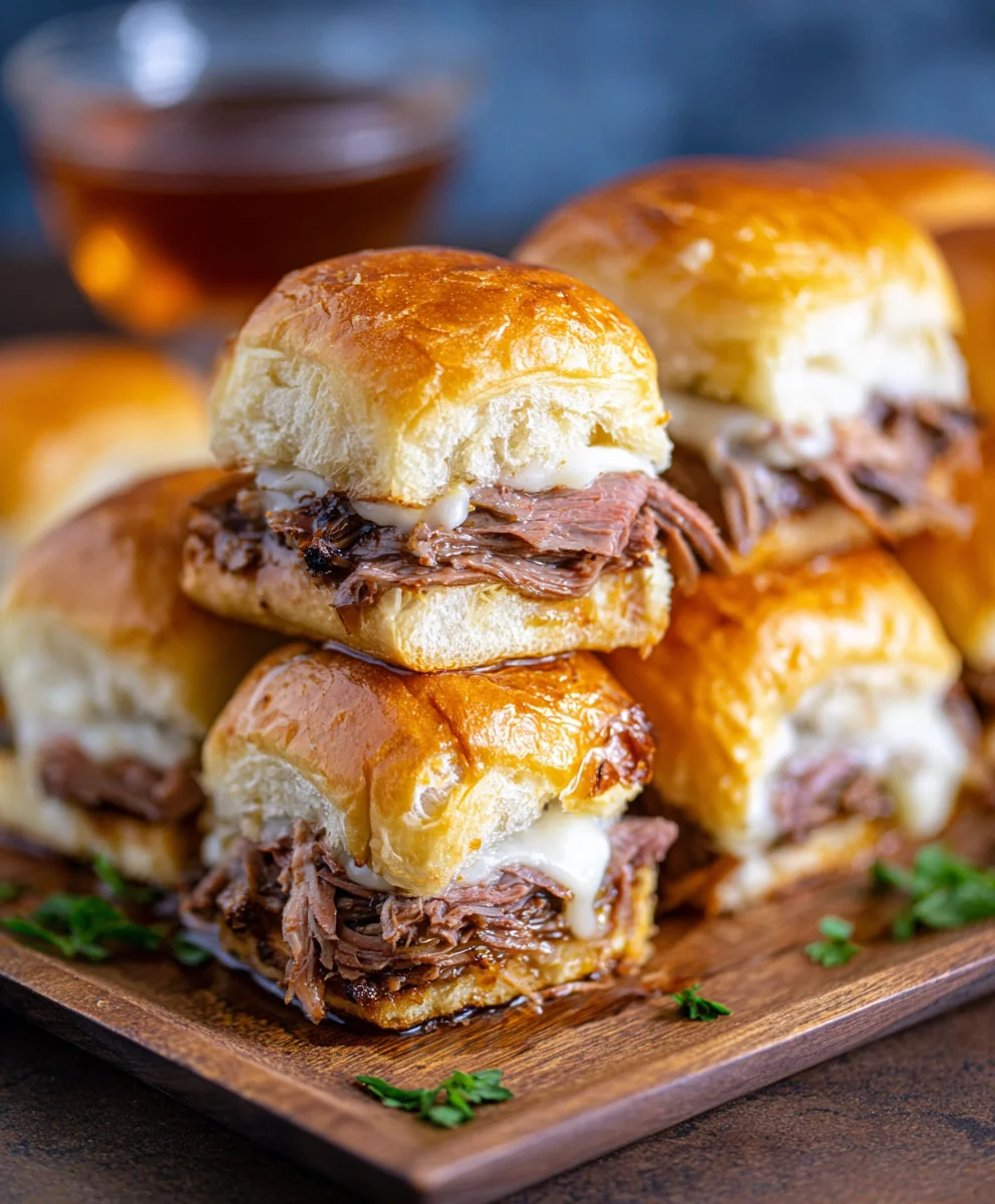 Easy French Dip Sliders - Ultimate Beef Sandwich Fun