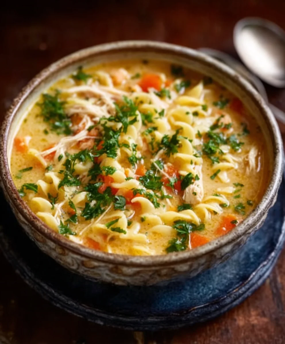 Classic Chicken Noodle Soup - Comforting & Easy Recipe