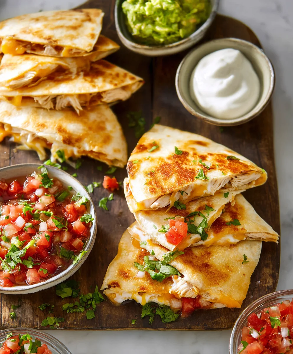 Easy Mini Chicken Quesadillas - Quick & Delicious Meal
