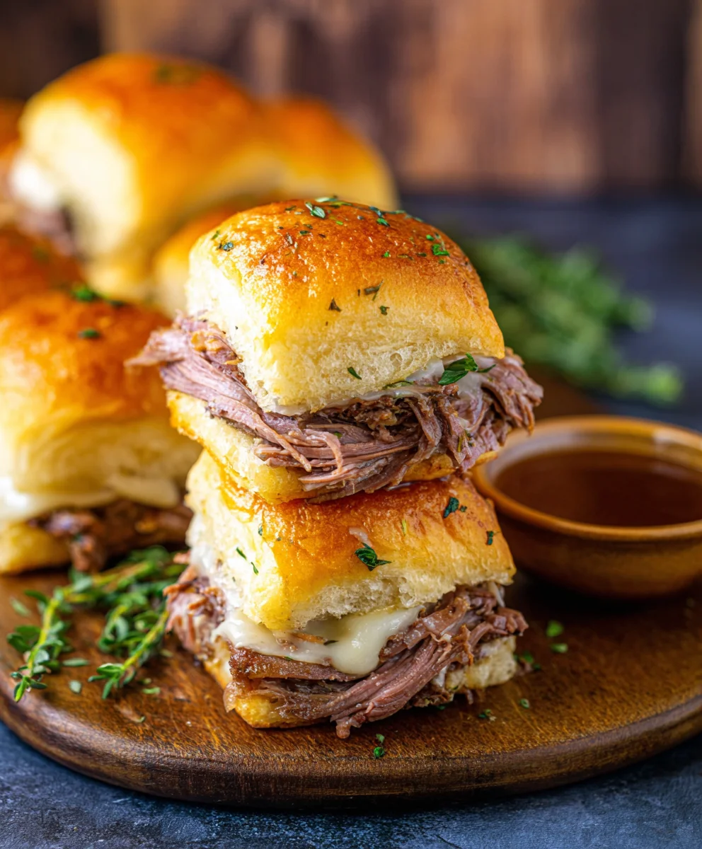 Easy French Dip Sliders - Ultimate Beef Sandwich Fun