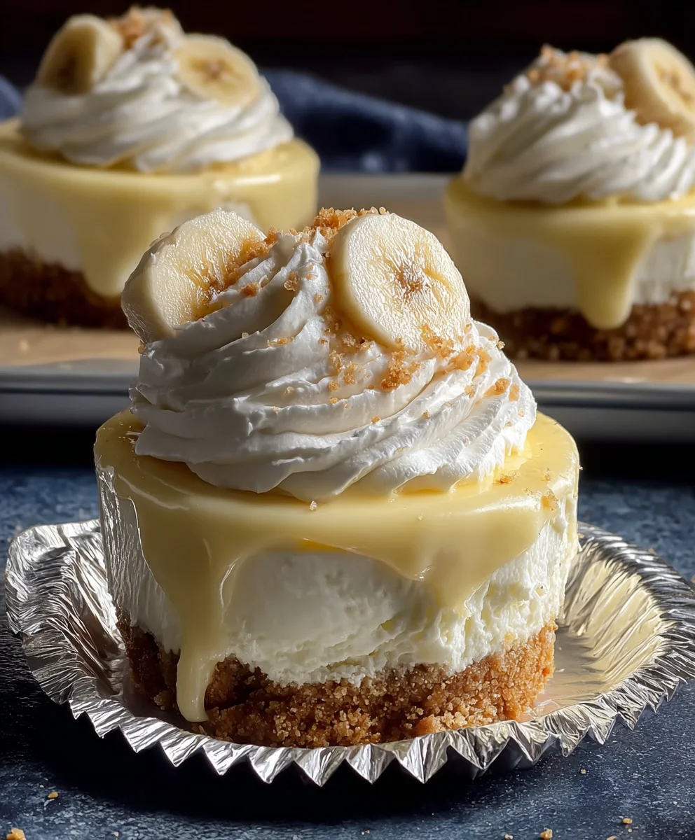 Banana Pudding Cheesecake Tres Leches Dessert